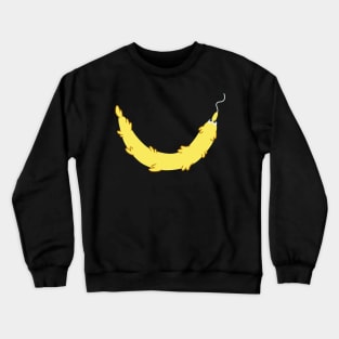 Worm Smile (Yellow) Crewneck Sweatshirt